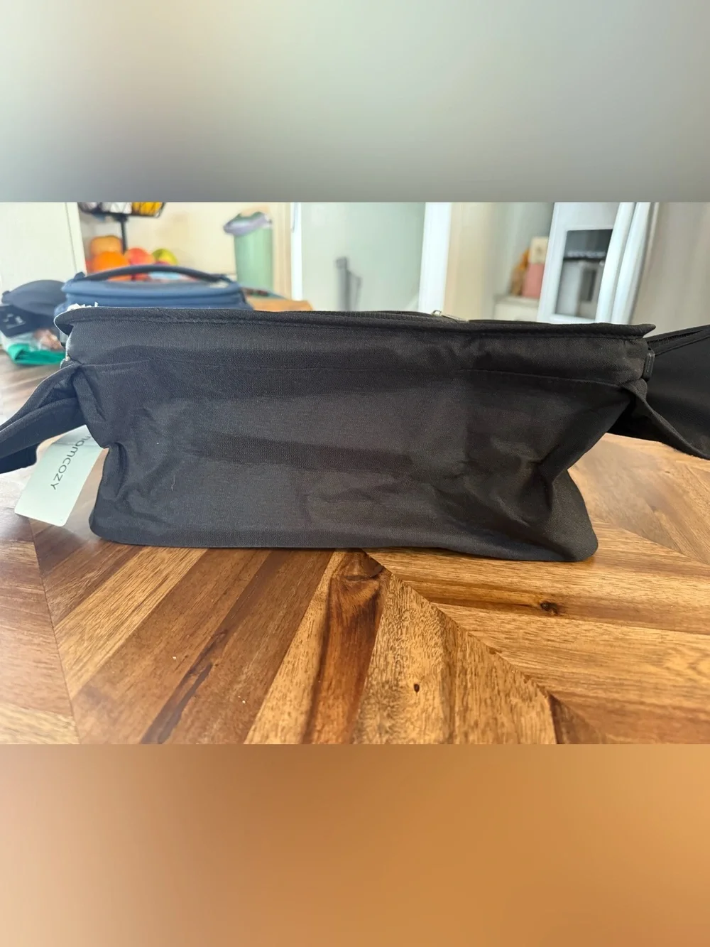 Mom Cozy Black Stroller Organizer Bag